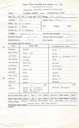Huddersfield Town H 2.9.1972 Match Paperwork