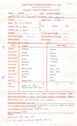 Leyton Orient A 20.10.1973 Match Paperwork