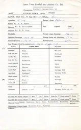 Fulham H 26.12.1973 Match Paperwork & Correspondence