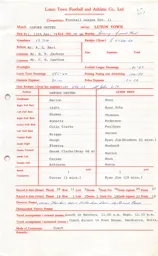 Oxford United A 12.4.1974 Match Paperwork