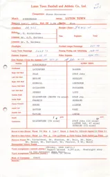 Birmingham City A 19.4.1975 Match Paperwork