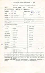 York City H 4.11.1975 Match Paperwork