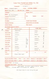 Plymouth Argyle A 2.10.1976 Match Paperwork