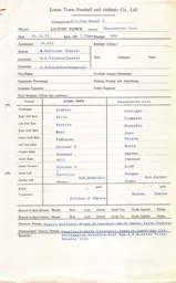 Manchester City H 25.10.1977 Match Paperwork & Correspondence