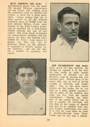 Bud Aherne and Jim Pemberton Luton News Handbook 1954-55