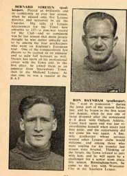 Tom Mackey and John Sanderson Luton News Handbook 1954-55