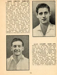 John Groves and Alan Loasby Luton News Handbook 1954-55