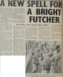 Once Upon A Time Paul Futcher Article 1977