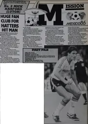 Mick Harford Mission Mexico 1986