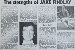 The Strengths Of Jake Findlay Feb 79