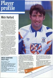Mick Harford Profile 1991