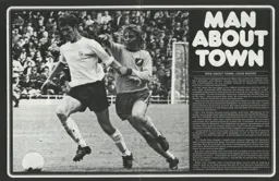 John Moore Man About Town Programme Article 1973