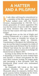 Keith Allen Article 1992