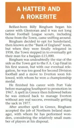 Billy Bingham Article 1992