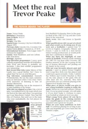 Trevor Peake Interview 1993