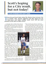 Scott Oakes Interview 1993