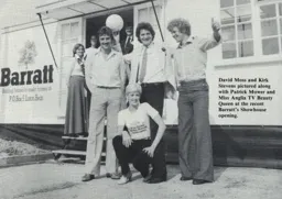 David Moss and Kirk Stephens Barratt Home Opening 1979