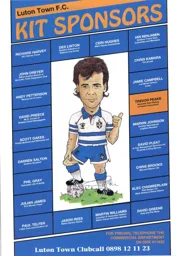 Trevor Peake Kit Sponsorship 1993