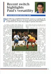 Paul Telfer Interview 1993