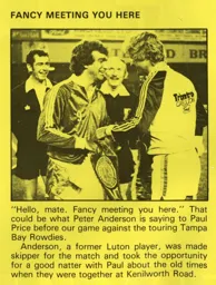 Anderson and Price Meet Again 1980