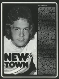 Les Harfield New Town Programme Article 1972
