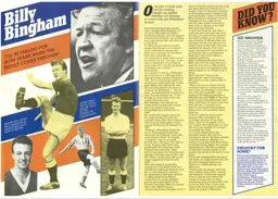 Billy Bingham FA Cup Semi Final Article 1985