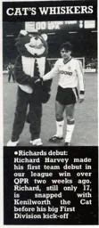 Richard Harvey Makes His Debut 1986