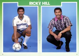 Ricky Hill Poster 1987