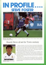 Steve Foster In Profile 1987