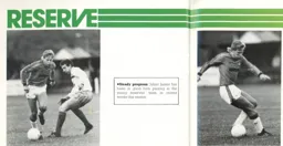 Julian James Playing For Reserves 1987