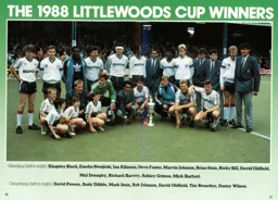 The 1988 Littlewoods Cup Winners