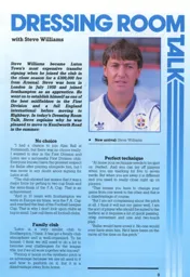 Dressing Room Talk With Steve Williams 1988