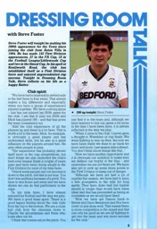 Steve Foster Dressing Room Talk 1989