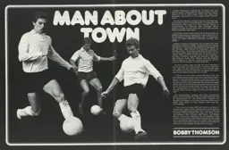 Bobby Thomson Man About Town Programme Article 1973