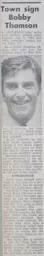 Bobby Thomson Signs