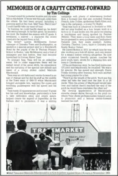 Memories of Matt Tees 1989