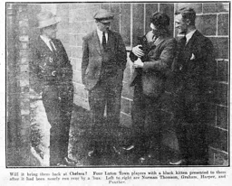 A Good Luck Charm Luton News Jan 1927
