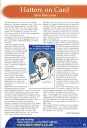 Alwyn McGuffie card - 00:01 programme feature