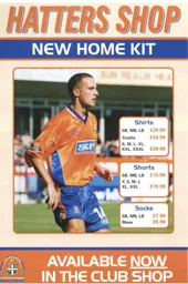 Andrew Fotiadis in action for the club shop - 99:00 programme feature