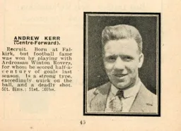 Andy Kerr Luton News Handbook 1923-24
