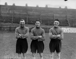 Archie Heslop, Joseph Chapman, George McNestry