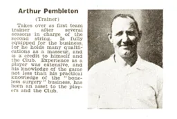 Arthur Pembleton Luton News Handbook 1938-39