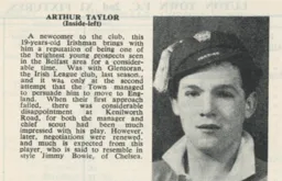 Arthur Taylor Luton News Handbook 1950-51