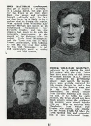 Baynham Williams Luton News Handbook 1952-53