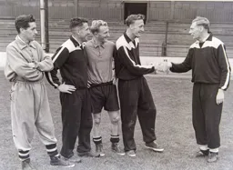 Baynham on being selected for England 55-56