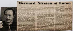 Bernard Streten Article 1951