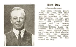 Bert Day Luton News Handbook 1938-39
