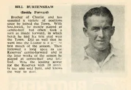 Bill Burtenshaw Luton News Handbook 1949-50