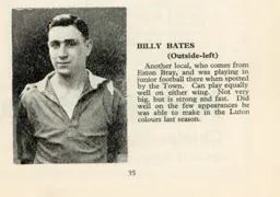 Billy Bates Luton News Handbook 1946-47
