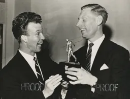 Billy Bingham, Syd Owen. Footballer of the Year